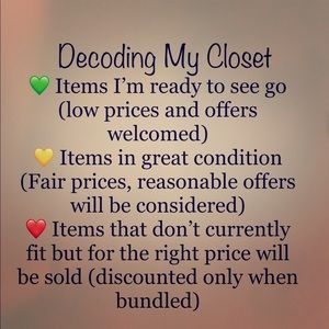 Decoding My Closet